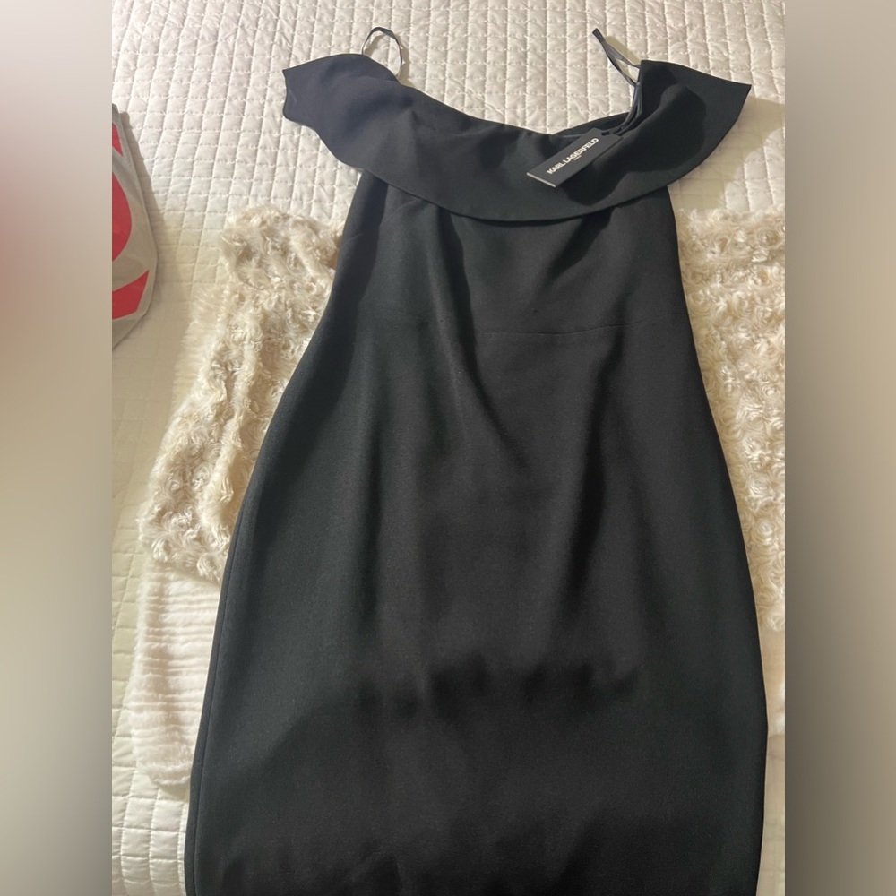 Karl Lagerfeld black dress